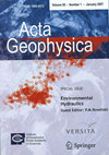Acta Geophysica雜志封面